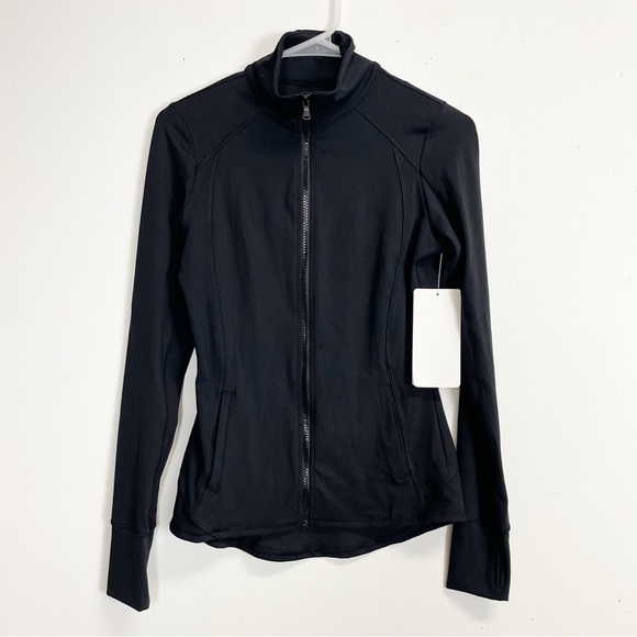 X by Gottex Womens Small Black Track Athletic Jacket Full Zip NWT NEW $98 - Picture 1 of 9